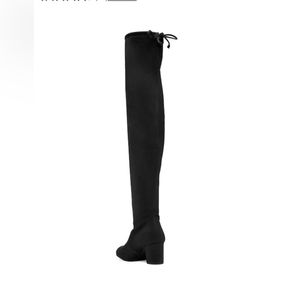 Stewart Weitzman Genna thigh high stretch Suede boots. - Picture 5 of 6